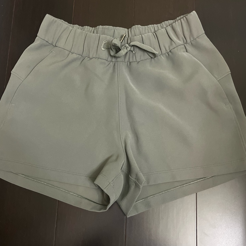 Lululemon Dark Green/Gray Shorts